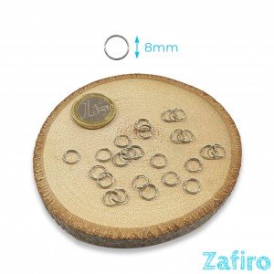 Argolla cerrada de acero inoxidable Argolla cerrada de acero inoxidable