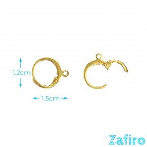 Enganche de pendiente de acero inoxidable dorado