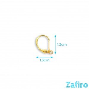 Enganche de pendiente de acero inoxidable dorado