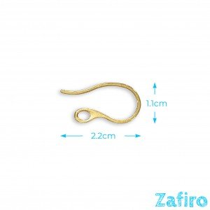 Enganche de pendiente de acero inoxidable dorado