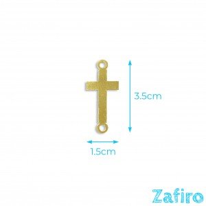 Entrepieza de cruz de acero inoxidable