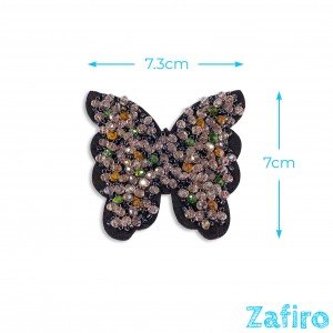 Aplique de mariposa