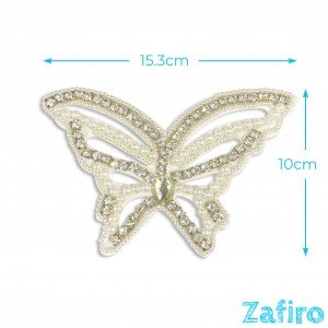Aplique de mariposa