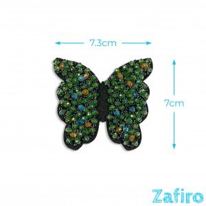 Aplique de mariposa