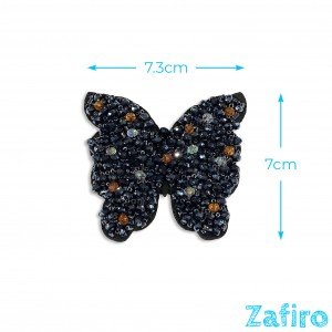 Aplique de mariposa