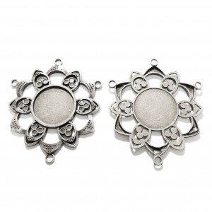 Base de camafeo redondo Ø 25mm Base de camafeo redondo Ø 25mm