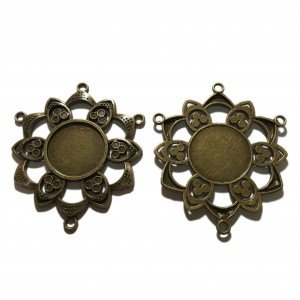 Base de camafeo redondo Ø 25mm Base de camafeo redondo Ø 25mm