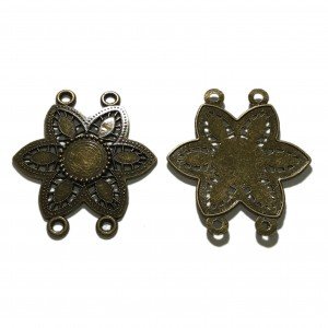 Base de camafeo redondo Ø 14mm