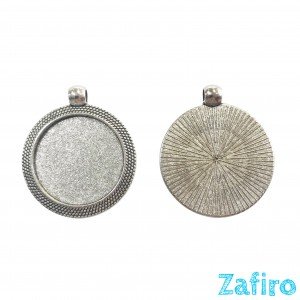 Base de camafeo redondo Ø 25mm Base de camafeo redondo Ø 25mm