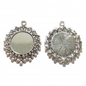 Base de camafeo redondo Ø 25mm Base de camafeo redondo Ø 25mm