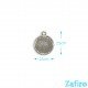 Base de camafeo redondo Ø 18mm doble cara