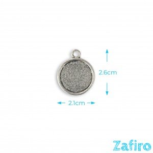 Base de camafeo redondo Ø 18mm