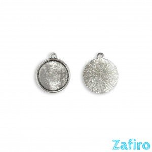 Base de camafeo redondo Ø 18mm