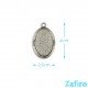 Base de camafeo ovalado 20 x 30mm doble cara