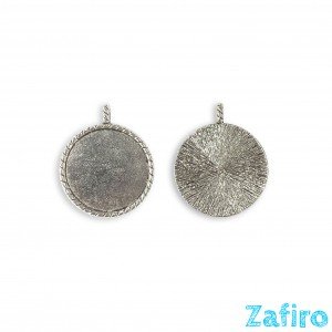 Base de camafeo redondo Ø 25mm Base de camafeo redondo Ø 25mm