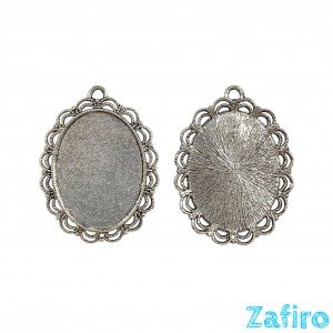Base de camafeo ovalado 30 x 40mm