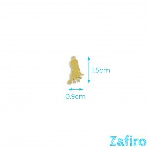 Colgante de pie de acero inoxidable