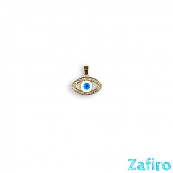 Colgante de ojo de turco de acero inoxidable