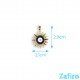Colgante de ojo de turco de acero inoxidable