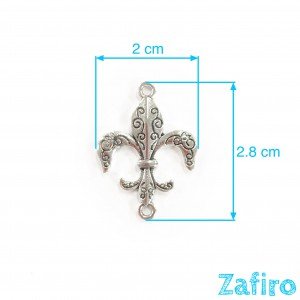 Colgante de flor de lis