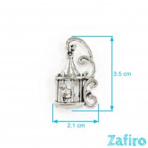 Colgante de jaula de pájaros