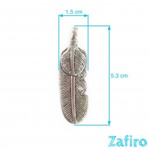 Colgante de pluma