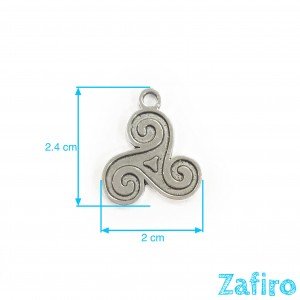 Colgante de trisquel