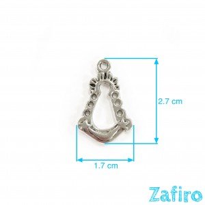 Colgante de virgen del rocío