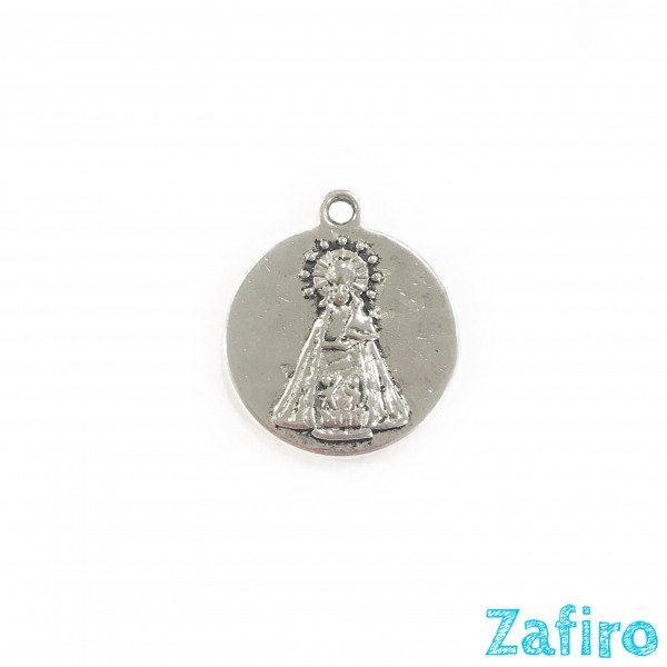 Colgante de virgen "Virgen de los Desamparados dame salud"