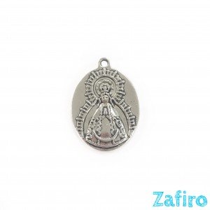 Colgante de virgen "Protegenos virgen de los Ángeles"