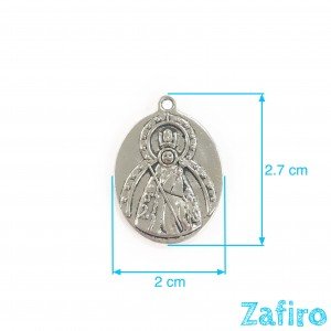 Colgante de virgen "Cuida de los míos virgen de la cabeza"