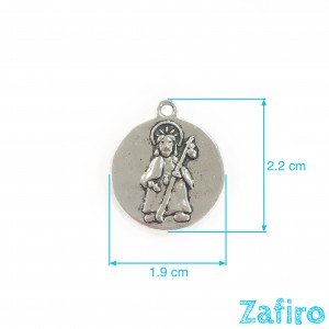 Colgante de virgen "Apóstol Santiago guiame en el camino"