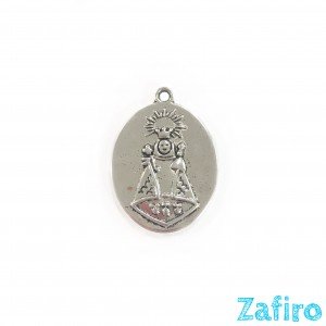 Colgante de virgen "Dame suerte virgencita de Covadonga"