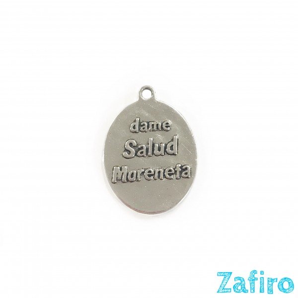 Colgante de virgen "Dame Salud Moreneta"