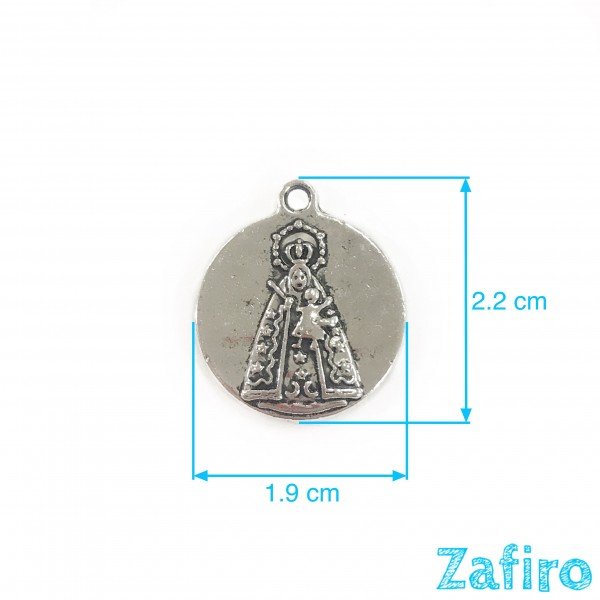 Colgante de virgen "Dame Suerte en la vida Virgencita de Guadalupe"