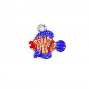 Colgante de cristal pez