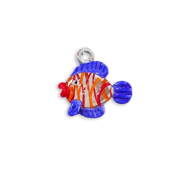 Colgante de cristal pez