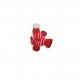 Colgante de cristal pez