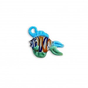 Colgante de cristal pez