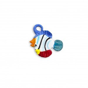 Colgante de cristal pez