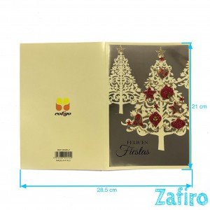 Carta de navidad con sobre