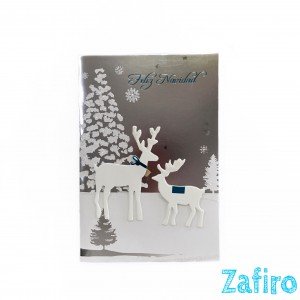 Carta de navidad con sobre