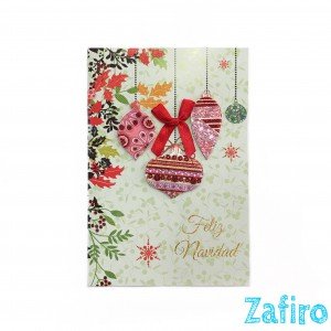 Carta de navidad con sobre