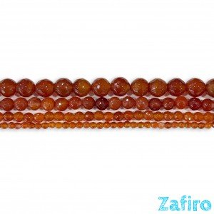 Cornalina facetada Cornalina facetada