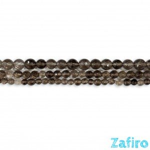 Cuarzo ahumado facetado Cuarzo ahumado facetado