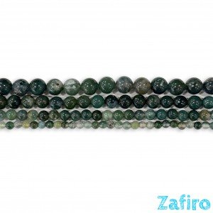 Ágata musgosa redonda Ágata musgosa redonda