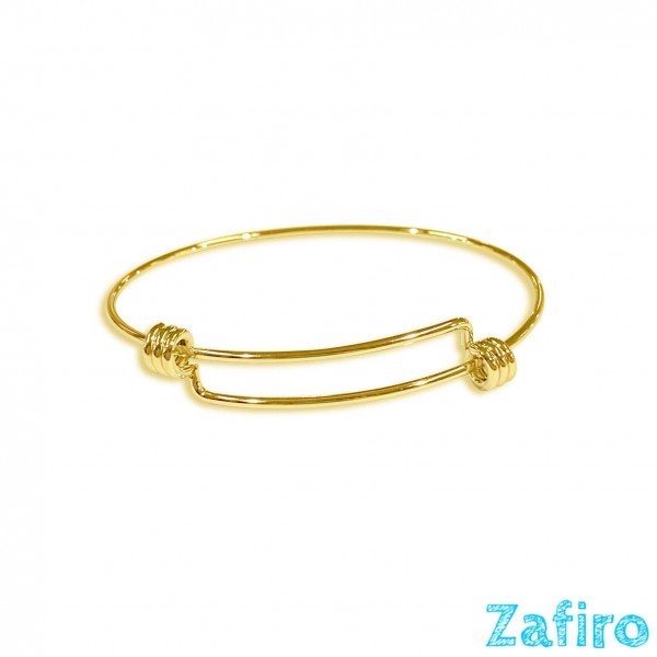 Pulsera de acero inoxidable dorado