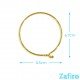Pulsera de acero inoxidable dorado