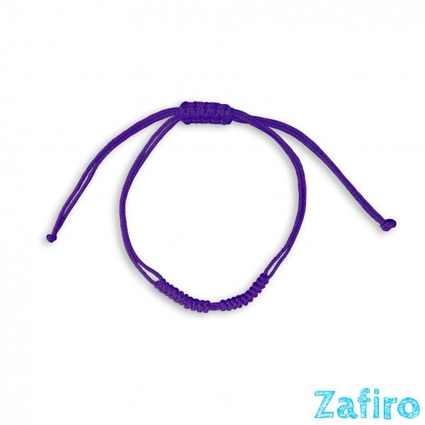 Pulsera de hilo macramé