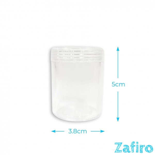 Caja de plástico transparente